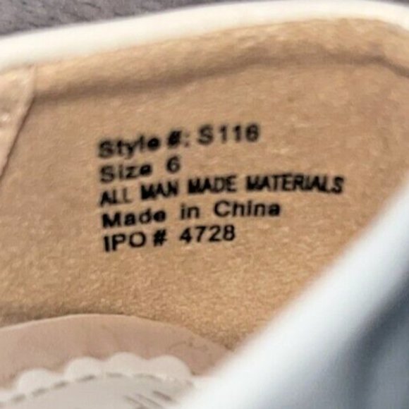 Babies Tip Top Booties Style # S116 IPO # 4728 With Cute Jeweled Strap NWT Sz 6 - Picture 4 of 6